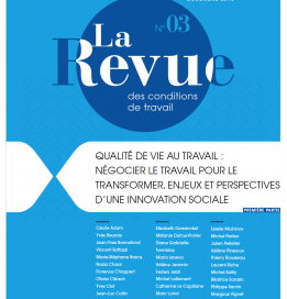 Parution du n° 3 de La revue des conditions de travail de l&rsquo;Anact