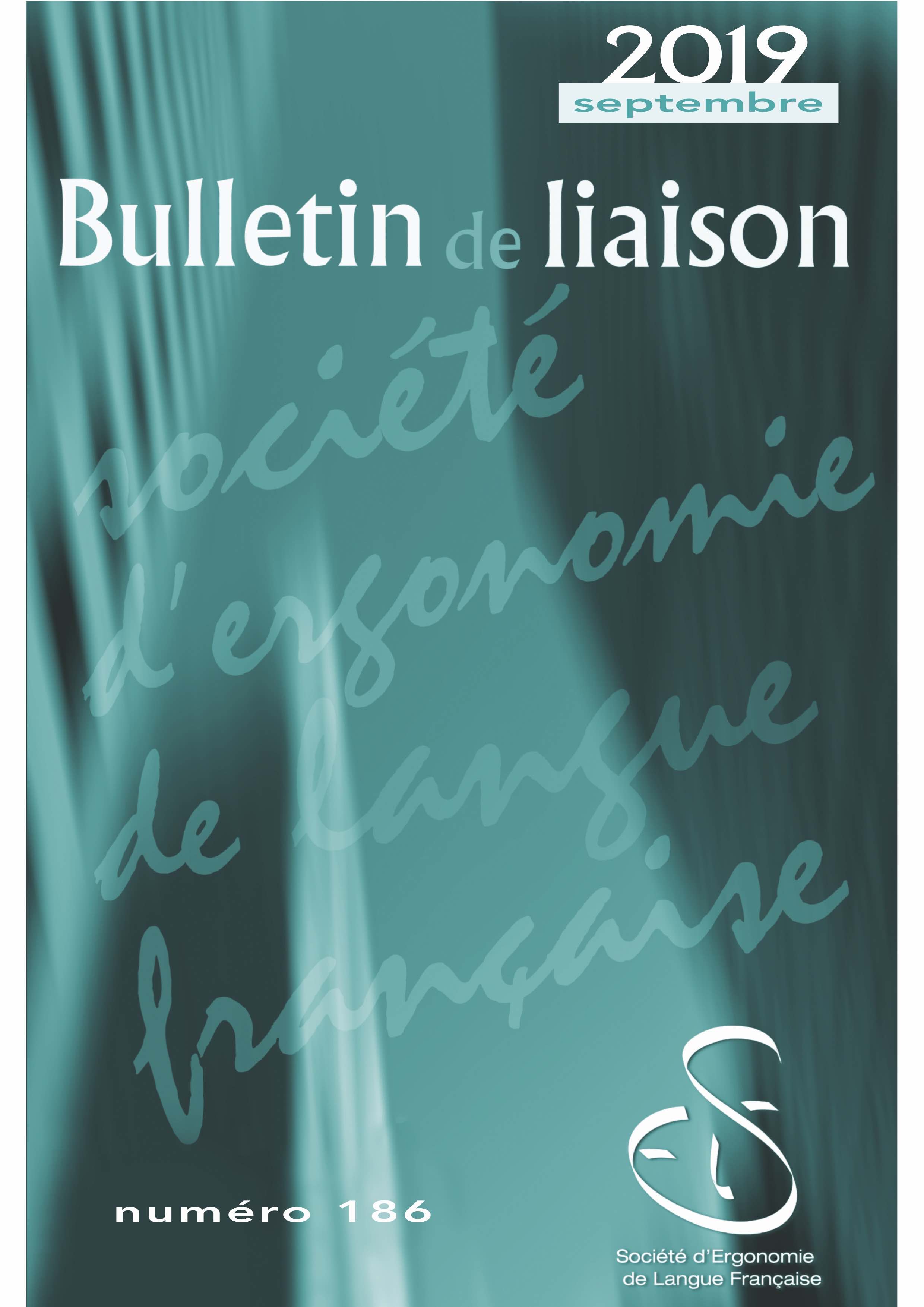 Parution Bulletin SELF n°186 – septembre 2019