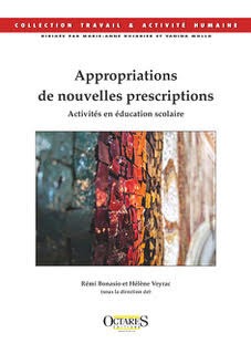Ouvrage : « Appropriations de nouvelles prescriptions : Activités en éducation scolaire »